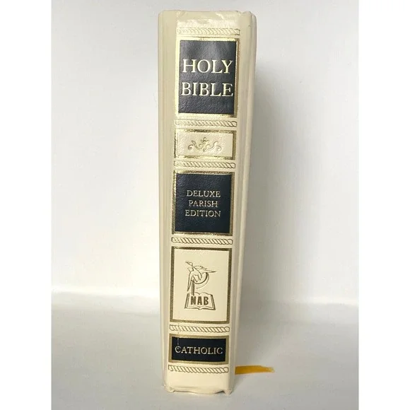 Vtg Holy Bible 2005 Catholic Pop Benedict & Vatican Clean Great Condition - Picture 3 of 9